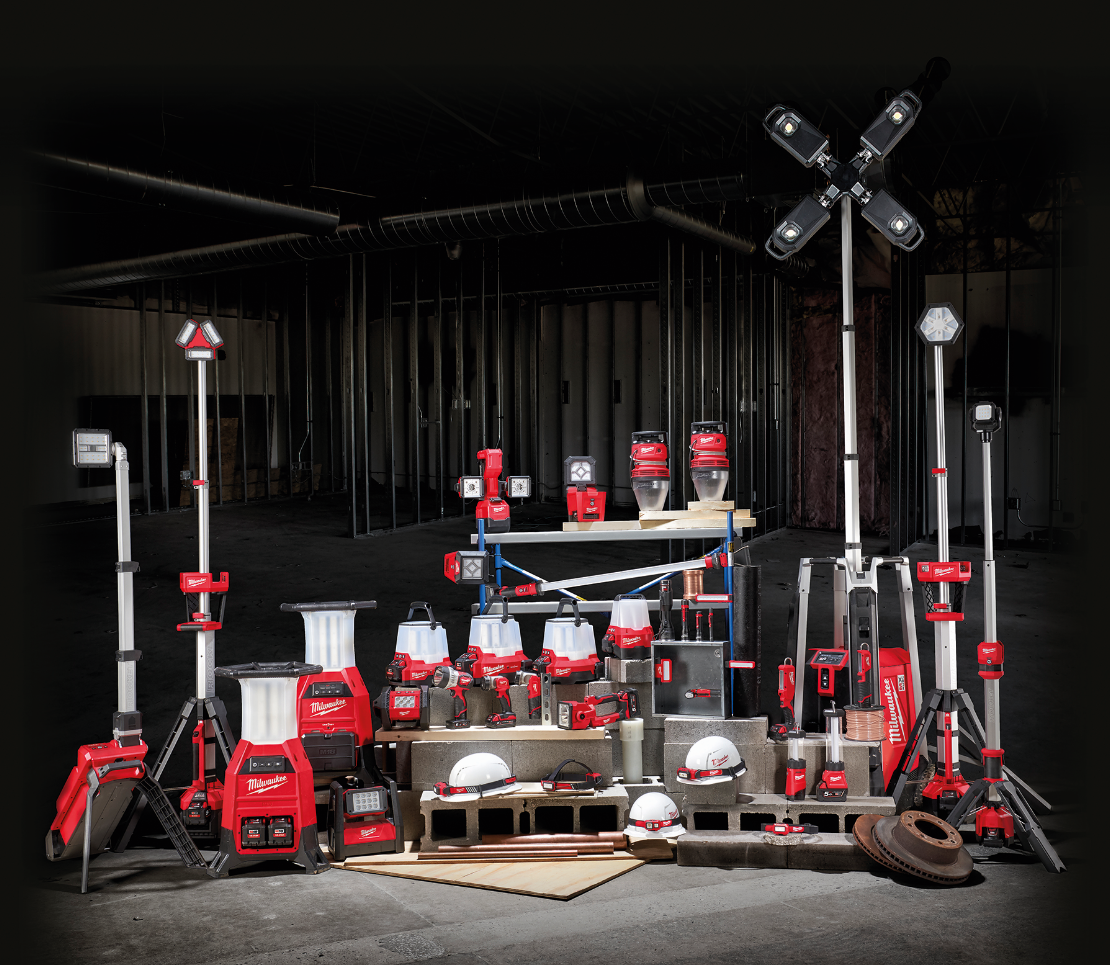 Cordless Lighting Solutions Milwaukee® Tools Lighting Milwaukee