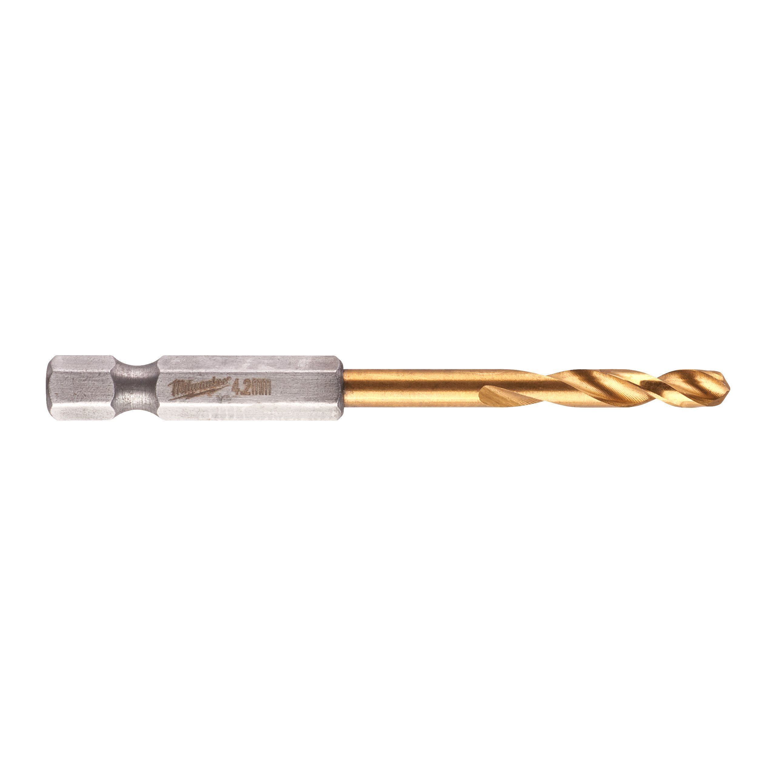 Milwaukee SHOCKWAVE Metallbohrer HSS-G RED HEX Titan 1//4/" 13 x 130 mm