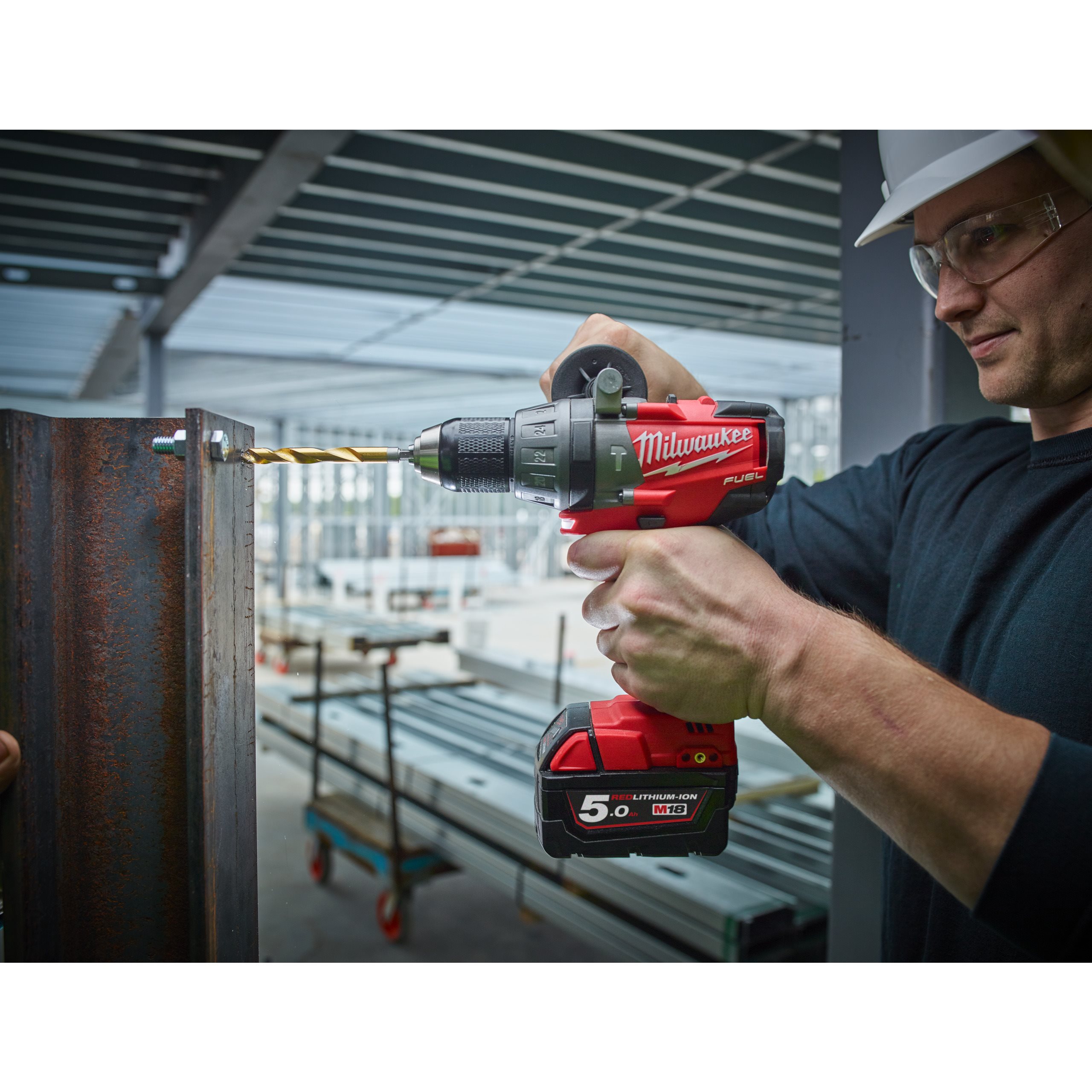 Milwaukee SHOCKWAVE Metallbohrer HSS-G RED HEX Titan 1//4/" 13 x 130 mm
