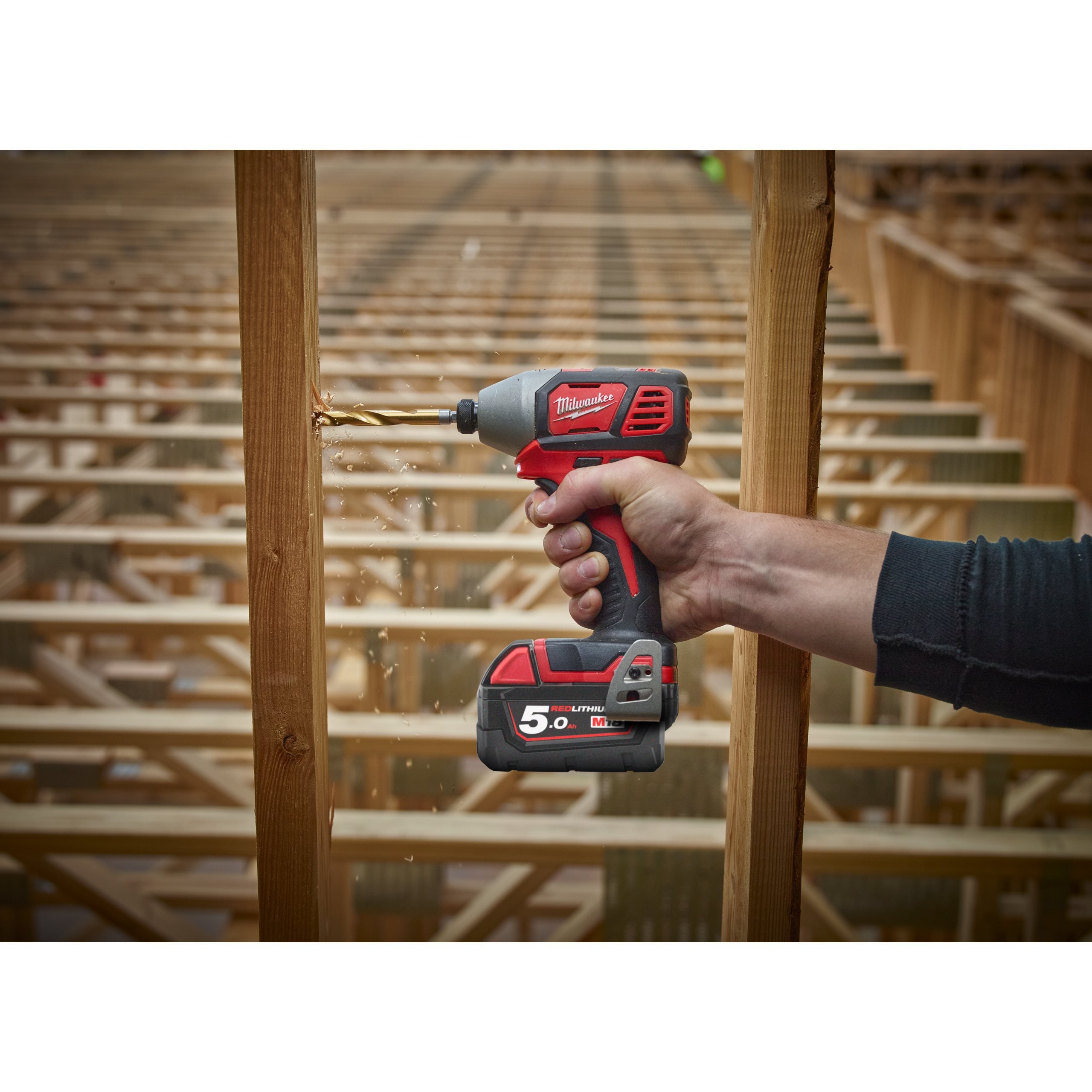 Milwaukee SHOCKWAVE Metallbohrer HSS-G RED HEX Titan 1//4/" 13 x 130 mm