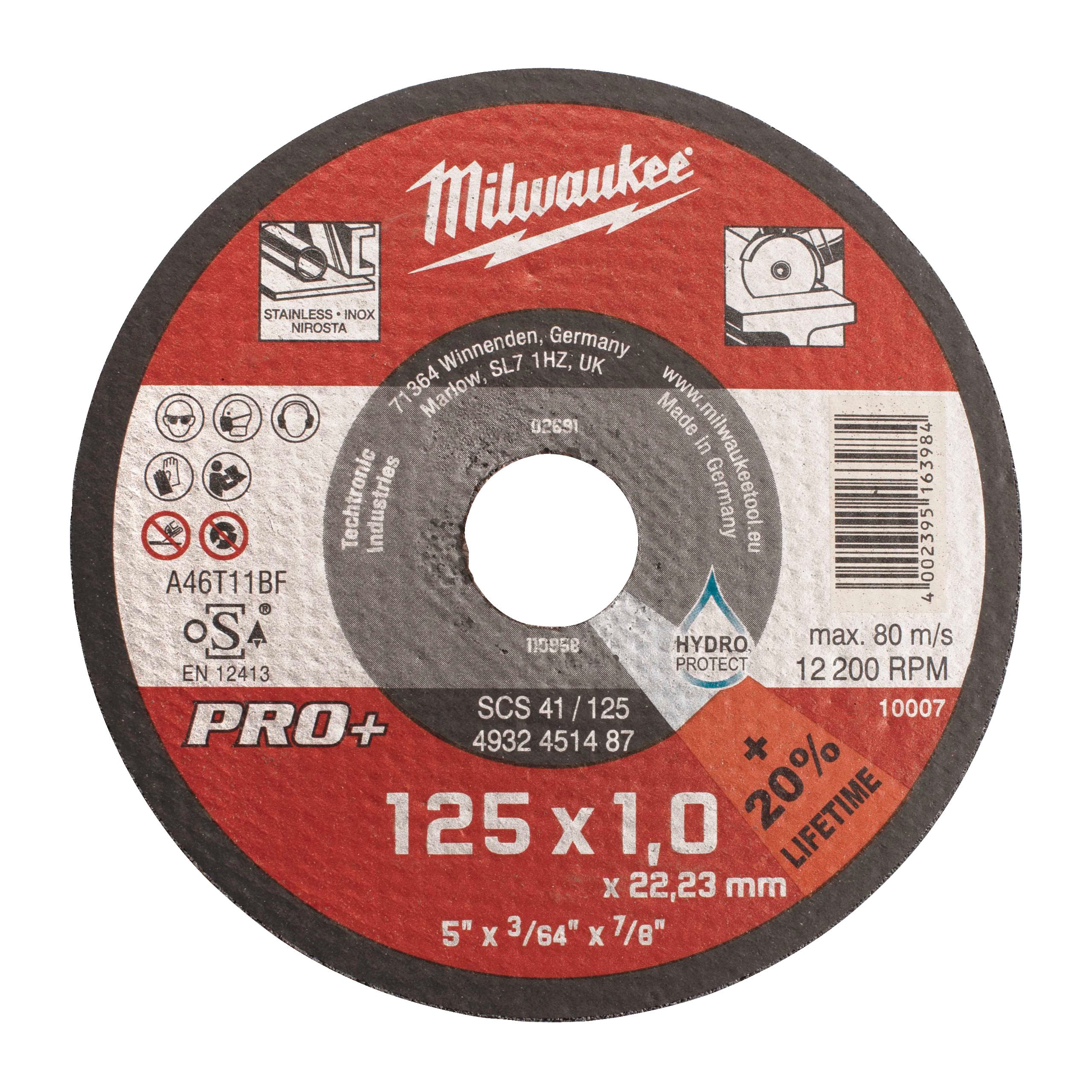 5 cutting discs