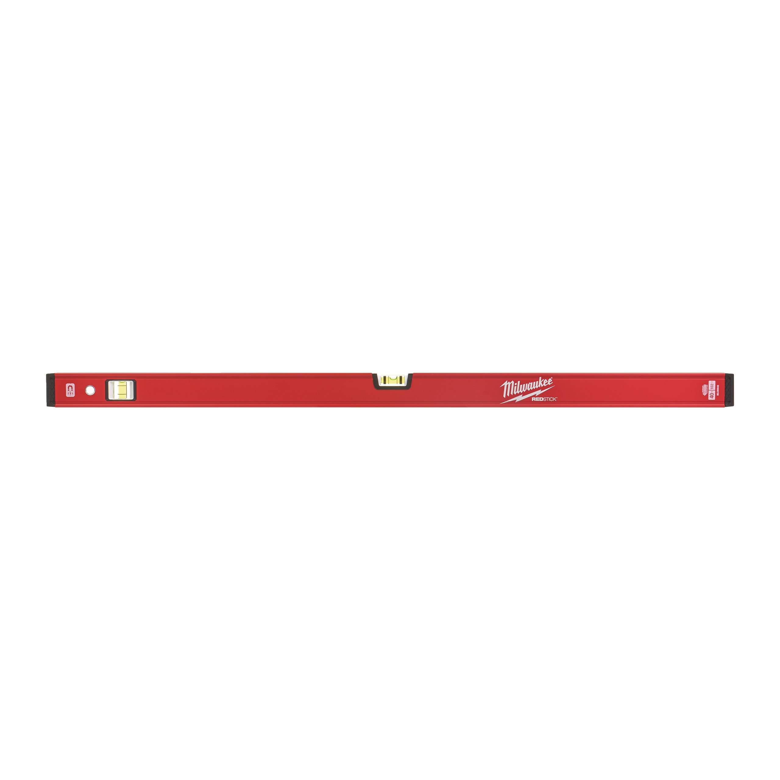4932459072 Milwaukee Niveau tubulaire Redstick Premium 200 cm 2 poign/ées