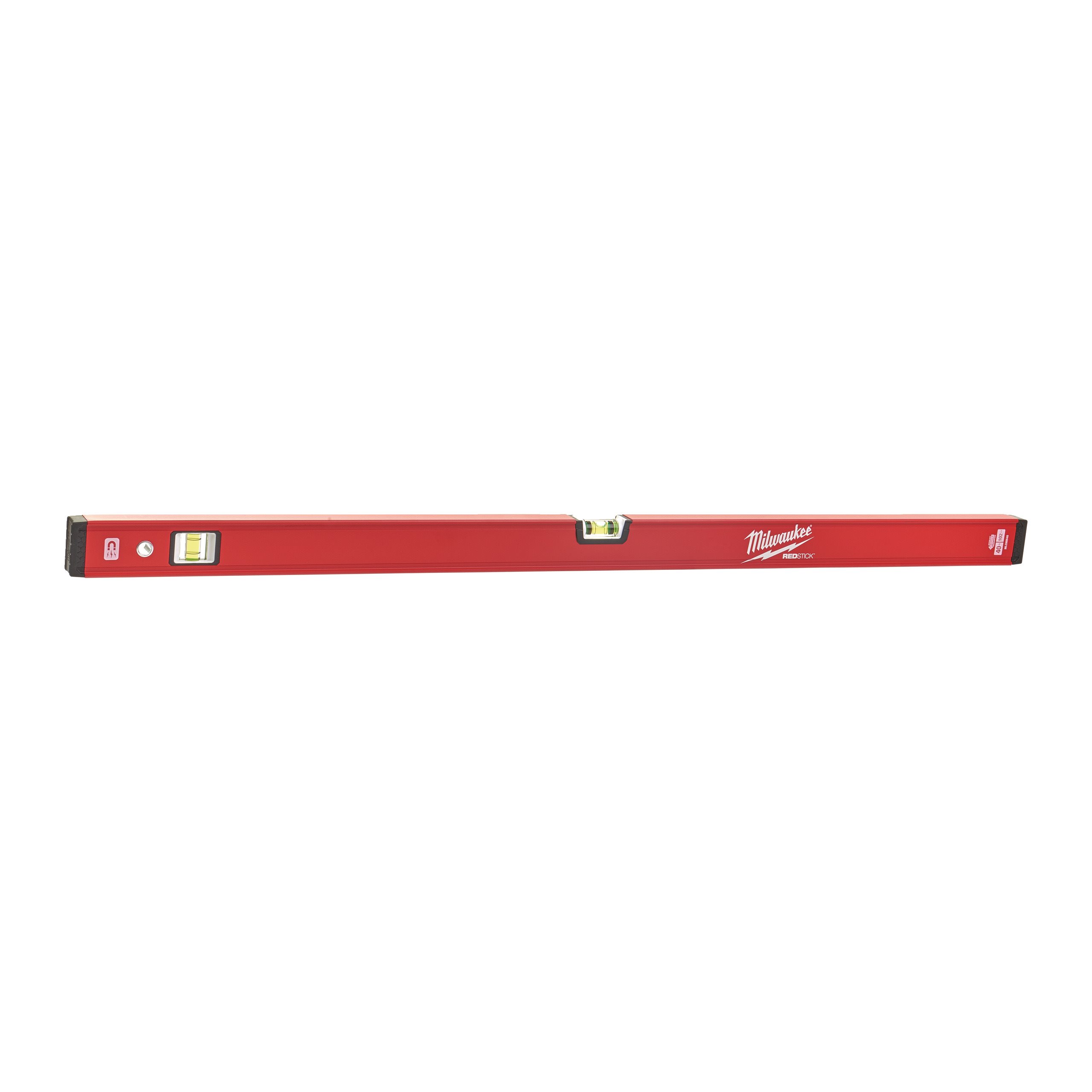 4932459072 Milwaukee Niveau tubulaire Redstick Premium 200 cm 2 poign/ées