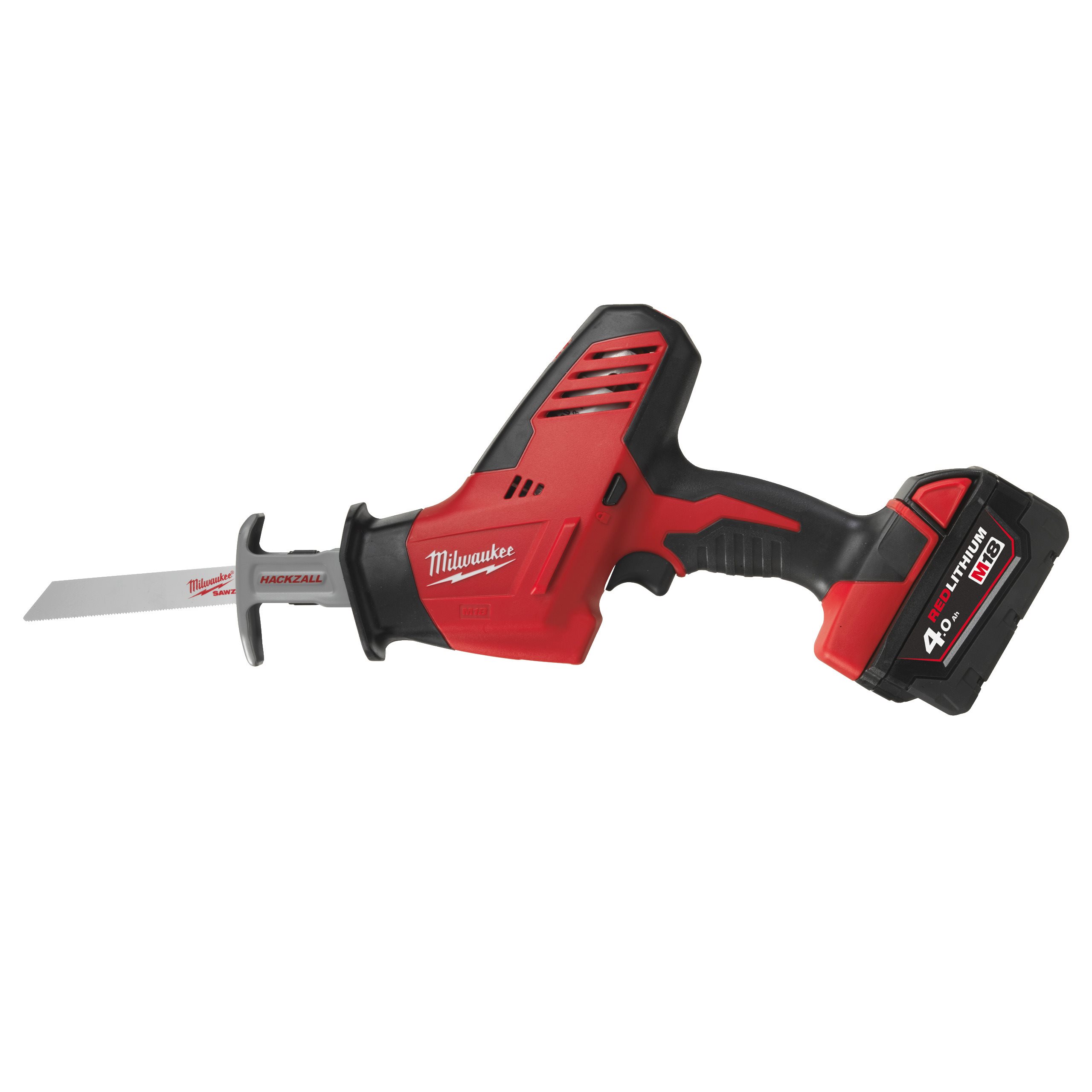 M18 Compact One Handed Hackzall Cordless Reciprocating Saw C18 Hz Milwaukee Tools Europe