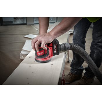 M18 125mm Random Orbital Sander Cordless Orbital Sander M18 Bos125 Milwaukee Tools Milwaukee Tools Europe