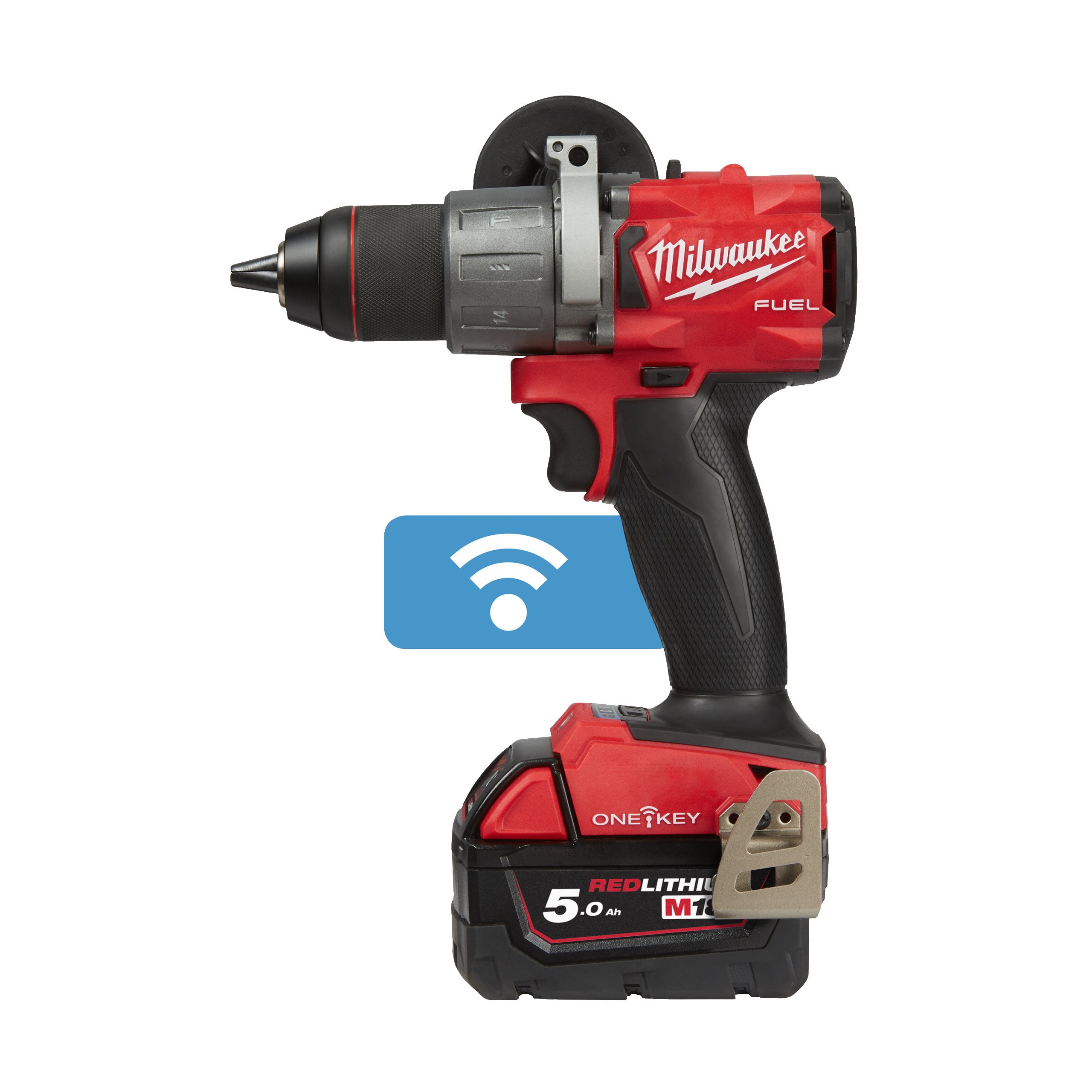 One Key Fuel Percussion Drill Cordless Percussion Drill M18 Onepd2 Milwaukee Tools Europe